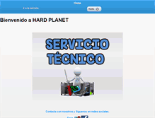 Tablet Screenshot of hardplanet.es